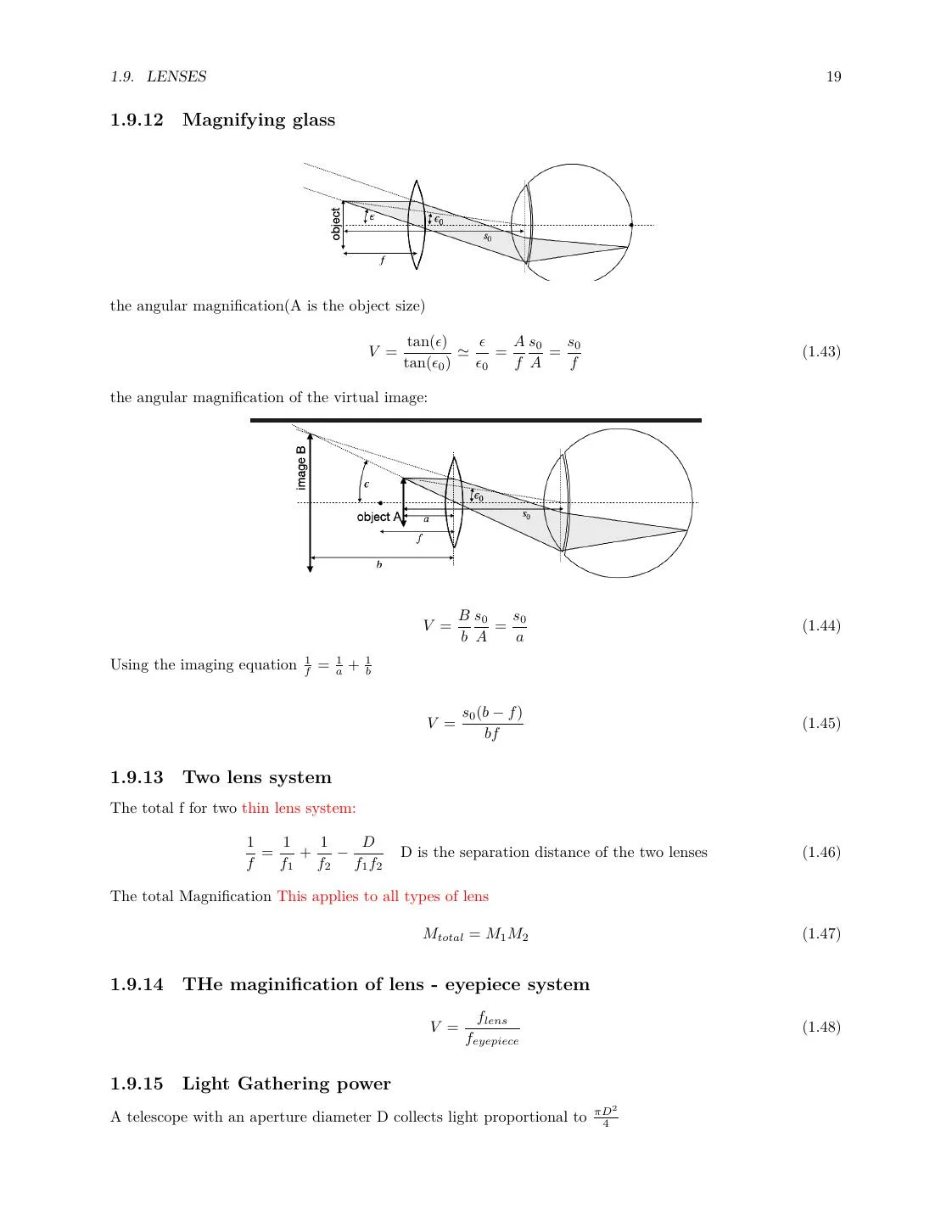 Optics Review: Geometrical Optics, Wave Optics, EM Waves, and Quantum Basics page 19