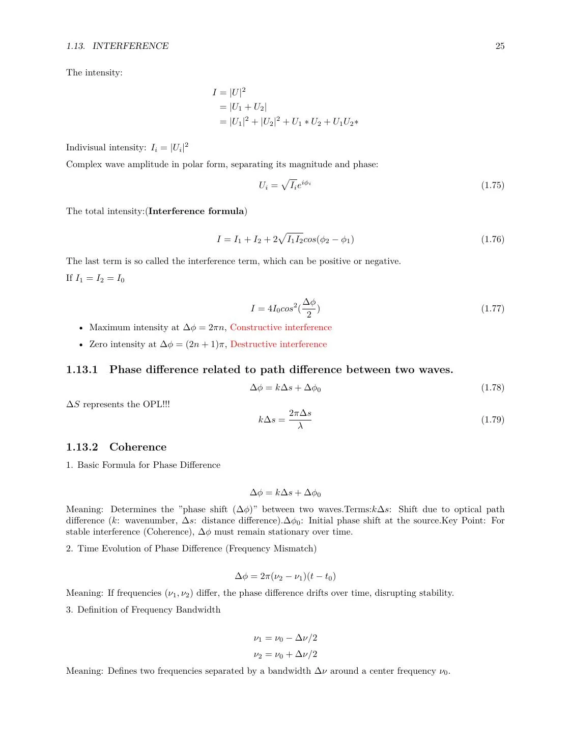 Optics Review: Geometrical Optics, Wave Optics, EM Waves, and Quantum Basics page 25